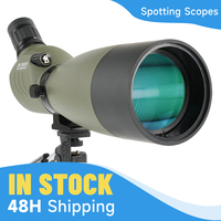 Télescope angulaire BAK4 de haute qualité 25-75x70 avec trépied, lunette de observation étanche pour le tir sur cible, l'observation des oiseaux, toutes conditions météorologiques