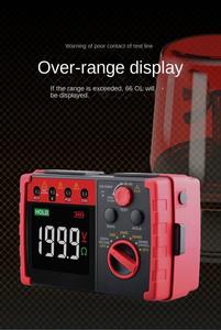 Testeur de résistance au sol à affichage numérique haute précision GT5105A, compteur de protection contre la foudre avec plage de 1 à 999 et précision de classe 3 - Product Image 4