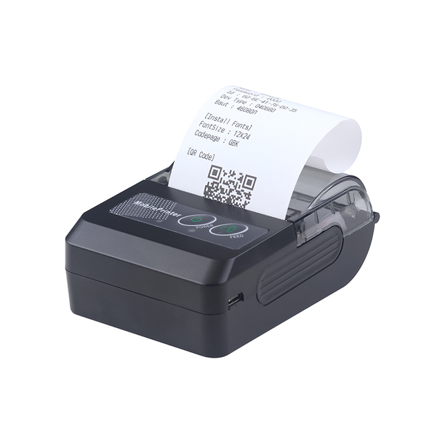 Wholesale 58mm Mini for Bluetooth Portable Receipt Barcode Printer Thermal Paper Android IOS Compatible Supermarket Use