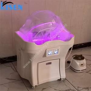 Kisen 2025 Nuevo y Popular Lavacabezas para Spa Capilar con Masaje, con 2 Tanques, Calentador de Agua y Vaporizador - Product Image 4