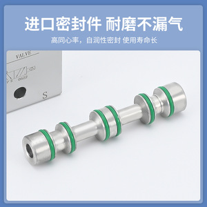 วาล์วโซลินอยด์ Liyuan รุ่น 4V210-08 แบบ 2 ตำแหน่ง 5 ทาง วาล์วควบคุมลม 24V DC - Product Image 4