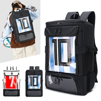 Sac à dos de sport grande capacité avec compartiment à chaussures, en nylon imperméable, pour la gym, le basketball, le football et l'entraînement