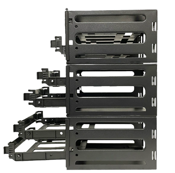 6-Disk Hard Disk Rack 2 3 4 5 8-layer Hard Disk Bracket 3.5-inch Mechanical Hard Disk Cage Removable SSD Bracket
