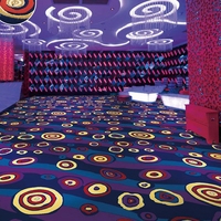 Moquette de cinéma murale en nylon ou polyester de couleur foncée personnalisée Nouveau design Série Shanghai Hangju WS-1811