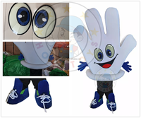 Costumes de mascotte étoile de différentes couleurs / Costumes de mascotte de dessin animé personnalisés