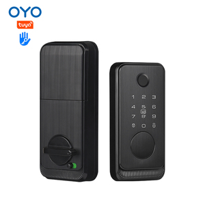 Cerradura de puerta de diseño personalizado OYO para puerta de madera sin llave biométrica al aire libre contraseña electrónica aplicación huella digital puerta inteligente <span class=keywords><strong>Loc</strong></span> - Product Image 1