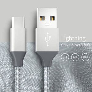 High Quality OEM ODM 3A PD QC 1m Customize Nylon Braided Aluminum Alloy <b>Usb</b> a <b>to</b> Type c <b>Usb</b> Charging Data <b>Cable</b> - Product Image 5