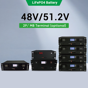 แบตเตอรี่ลิเธียมไอออนแบบแพ็ค 48V 100Ah 200Ah แบบติดตั้งบนแร็ค แบตเตอรี่โซลาร์เซลล์ 51.2v Lifepo4 ผู้ผลิตแบตเตอรี่ลิเธียม - Product Image 2