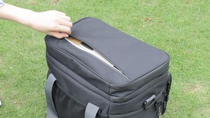 Échantillon gratuit, nouveau style transfrontalier, sac isotherme double couche cationique de grande taille pour pique-nique, sac isotherme pour lait maternel frais, sac isotherme pour aliments - Product Image 4
