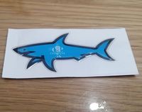Autocollants personnalisés Shark Cp Jul Vrunk Marseille Palestine Drapeau national Paul and Shark Sticker