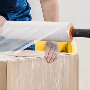 Factory Price Hand Use High Quality Packaging Film Pe Stretch Film <b>Pallet</b> Wrapping Hand Stretch Film - Product Image 4