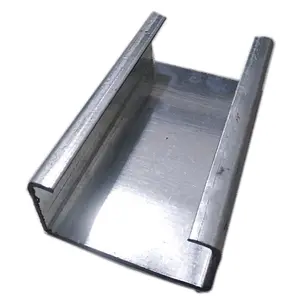 Prime qualidade leve de aço formados a frio de aço c canal seção tamanhos