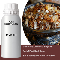 Huile Essentielle de Myrrhe pour Massage, Savon Parfumé à la Myrrhe pour la Maison, Huile Parfumée à la Myrrhe, Brume Chaude pour Linge de Chambre et Douche, Étagère