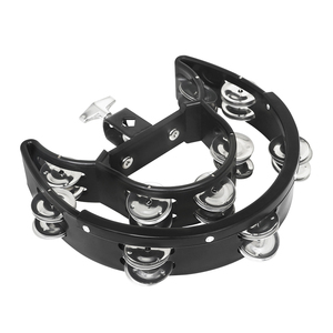 Kits <span class=keywords><strong>de</strong></span> batería Accesorios Kit <span class=keywords><strong>de</strong></span> percusión acolchado Platillos Stand Bell <span class=keywords><strong>Pandereta</strong></span> - Product Image 4