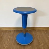 Tabouret ergonomique à hauteur réglable en plastique écologique pour enfants, design moderne, adapté aux TDAH/TDA, pour la salle de classe, la maison et le bureau