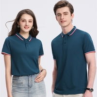 Camisetas de Manga Corta con Rayas Personalizadas Yutuo, Ajuste Holgado, Tejido Transpirable, Uniformes de Trabajo Unisex, Logotipo Personalizado para Golf, OEM