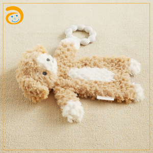 Recién llegado Animal recién nacido manta de seguridad encantadora bebé <span class=keywords><strong>dormir</strong></span> toalla calmante edredón juguete suave manta de seguridad para bebé - Product Image 5
