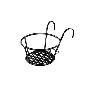 Finest Quality Planter <b>Stand</b> In Iron Black Color <b>Hanging</b> Plant Pot <b>Stand</b> For Home Balcony Decoration Use - Product Image 1