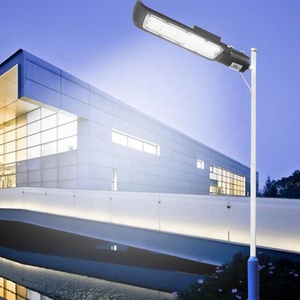 Promotion extérieur LED réverbère télécommande Style <span class=keywords><strong>ancien</strong></span> jardin route lampe IP65 50W 100W 150W 200W corps en aluminium alimentation ca - Product Image 5