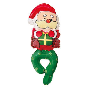 Kerst Pols Ballon Kerst Hoofdband Ballon Kinderen Speelgoed Santa Claus Aluminium Film Ballon - Product Image 6
