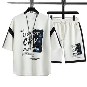 Camicia alla moda estiva di marca <span class=keywords><strong>NASA</strong></span> da uomo in puro cotone alta qualità 180 grammi alla moda stampa serigrafica a collo largo - Product Image 1