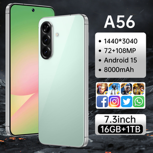 Teléfono Celular A56 5G <span class=keywords><strong>Directo</strong></span> de Fábrica, Batería de 8000 mAh, Cámara Frontal de 72 MP + Cámara Trasera de 108 MP, Modo Belleza, Sistema Android 15 - Product Image 1