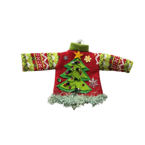 Prodotto promozionale di Fabbrica Nuova Decorazione Di Natale Maglione di Copertura Della Bottiglia di Vino - Product Image 3