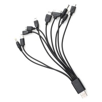 20cm ultifunctional 10 en 1 Uell harharharger able harire ord For amamsung Lony ONY óbile ell Hone ATA ables