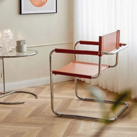 Fauteuil moderne en acier inoxydable Runwood, pack moyen, pour usage domestique et de loisirs dans le salon