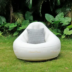 Inflatable Outdoor Sofa Rgonomic Design Portable And Durable Sun Chair Multi Scenario