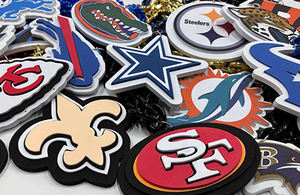 カスタムNFLチームサンフランシスコ49ers 3Dプリント誇大広告チェーンネックレスゲームデーファンアクセサリー - Product Image 4