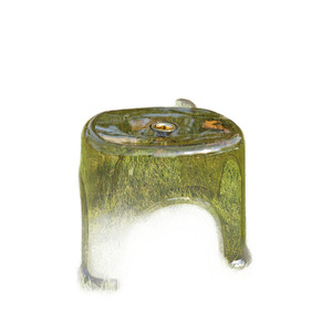 Transparent <b>Plastic</b> <b>Stool</b> For Children Stackable Non Slip Home Bathroom Use Small Crystal Seat Rectangular Shape - Product Image 5