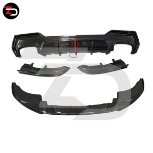 Kit carrozzeria in carbonio 3D di alta qualità per BMW <span class=keywords><strong>serie</strong></span> <span class=keywords><strong>4</strong></span> G22 Coupe G23 <span class=keywords><strong>Cabrio</strong></span> 425i 430i 2020 Up modello anteriore mento labbro posteriore - Product Image 4