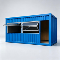 Conteneur SKYLINE 20 pieds à prix réduit : Boutique, Bar à café mobile préfabriqué, Restaurant modulaire, Tiny House – Construction rapide, installation facile