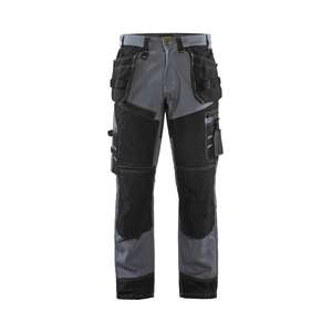 BLAKLADER - 150013709499C46 Craftsman <b>trousers</b> X1500 Grey/<b>Black</b> - EAN 7330509256169 <b>WORK</b> <b>TROUSERS</b> <b>CARGO</b> <b>WORK</b> <b>TROUSERS</b> - Product Image 1