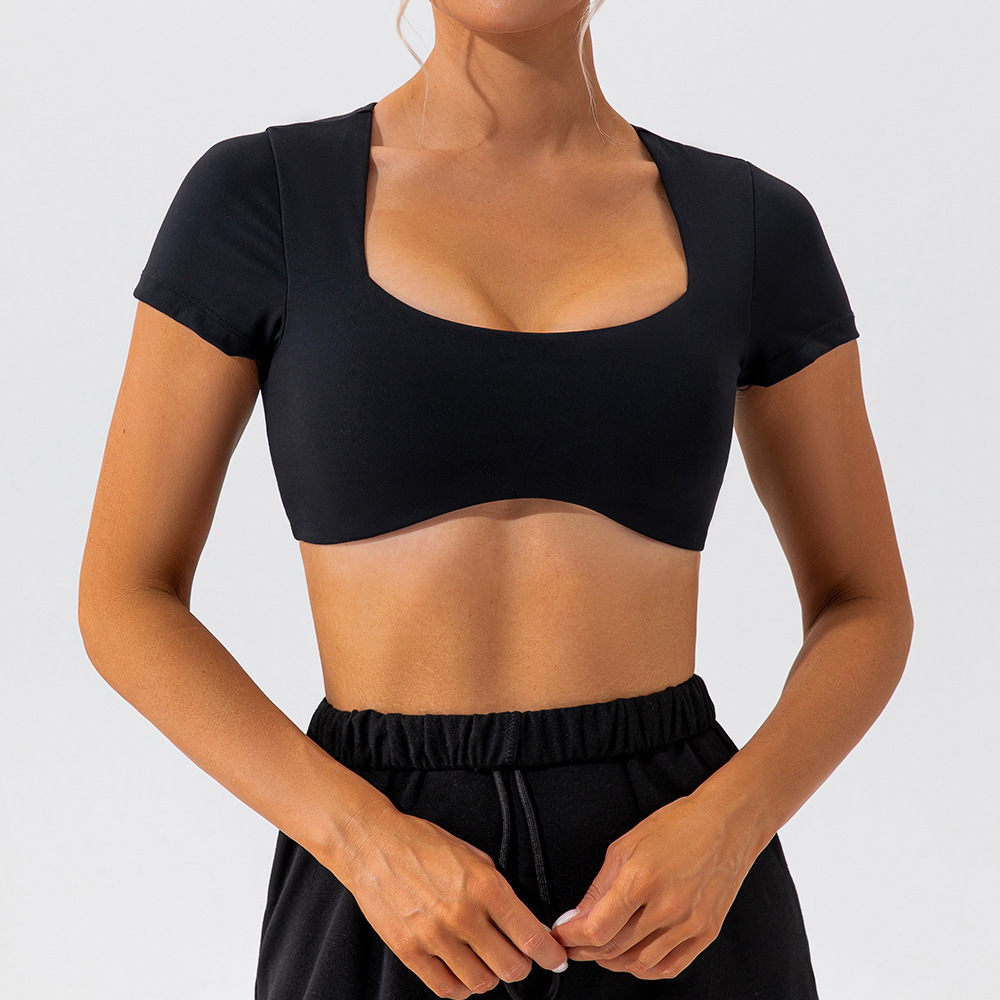 Black Crop Top