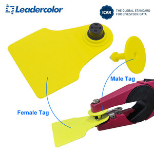 Venta al por mayor TPUAAA Material Animal RFID Etiqueta de oreja impresión láser Etiqueta de oreja Visual para <span class=keywords><strong>ovejas</strong></span> vacas ganado gestión - Product Image 1