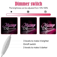 Enseigne Murale LED Néon Décorative pour Salons de Massage, Bains de Pieds, Bars, Spas, Salons de Beauté, Centres de Bien-être – Enseigne Artistique Esthétique