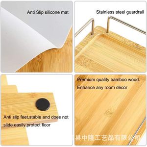 Mesa de Alimentación para Perros de Madera Maciza de Dos Niveles, Elevada y Antideslizante, para Perros Medianos y Grandes - Product Image 4