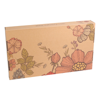 Boîtes d'expédition personnalisées pour ordinateurs portables avec pelliculage mat, gaufrage et emballage pliable en carton ondulé recyclable pour grossistes