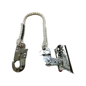 Corde de sécurité de lanière de harnais de cordes de toiture verticales de Protection contre les chutes résistantes avec mousquetons en acier allié - Product Image 5