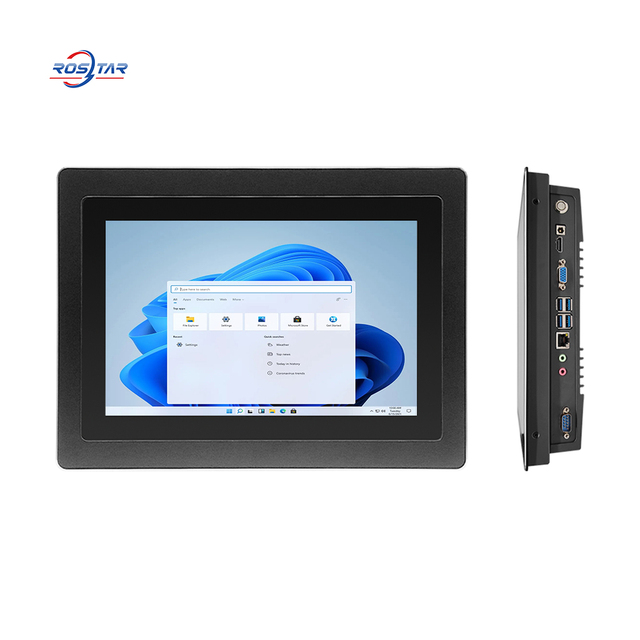 10 12 15 17 19 21.5 Inch Fanless Industrial Rugged Touch Panel PC IP65 Waterproof Linux Win10 Embedded for HMI Control