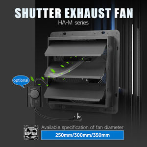 Nuovo Ventilatore Silenzioso a Parete da 10 Pollici <span class=keywords><strong>HA</strong></span>-250M Potente Ventilatore di Scarico per Cucina Personalizzazione Disponibile - Product Image 6