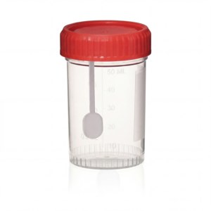 Conteneur <span class=keywords><strong>à</strong></span> échantillons médical opaque en PP de 100 ml <span class=keywords><strong>pour</strong></span> échantillons photosensibles, gobelet de collecte d'urine et de selles, pot de test stérile jetable - Product Image 1