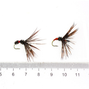 Mouches de pêche à la mouche (Umbrella Reverse Hackle) <span class=keywords><strong>Tenkara</strong></span>, Kebari, pour la pêche à la truite et au grayling, mouches sèches flottantes, leurres et appâts - Product Image 6
