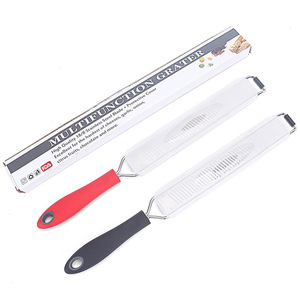 Râpe à citron et à fromage en acier inoxydable 304 avec poignée en plastique et lames finement gravées pour parmesan, agrumes, chocolat, gingembre, ail - Product Image 5