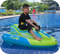 Bateau à moteur gonflable AquaMate de conception nouvelle et personnalisée Beile. Jouet aquatique gonflable pour piscine.