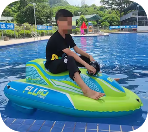 <span class=keywords><strong>Bateau</strong></span> à moteur gonflable AquaMate de conception nouvelle et personnalisée Beile. Jouet aquatique gonflable pour piscine. - Product Image 1