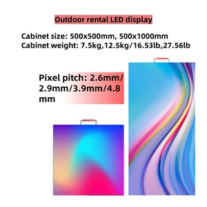 Venta caliente Conexión de hardware a todo color P2.6 P2.9 P3.9 P4.8 Pantalla móvil LED para exteriores para fondo de escenario - Product Image 6