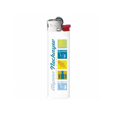 BIC® J23 Electric Lighter Classic & Cute Design Windproof Cigarette Smoking Accessory with Logo Packing